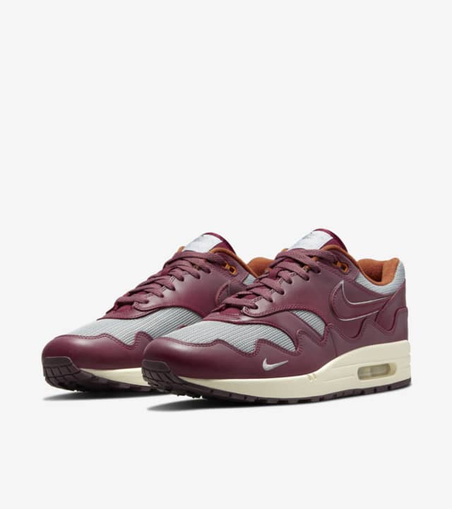 Air Max 1 x Patta 'Night Maroon' (DO9549-001) ç¼å®æ¥æ. Nike SNKRS TW